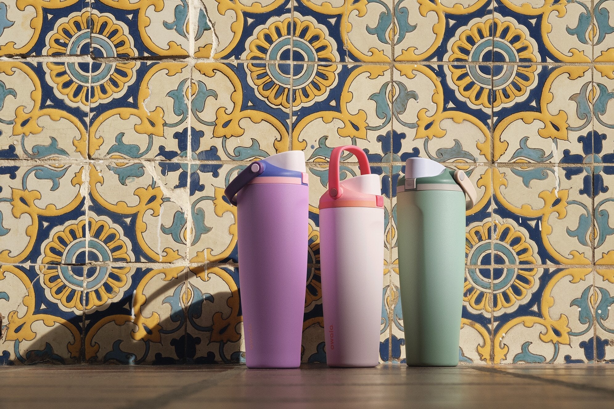 Lifestyle scene with FreeSip Tumbler